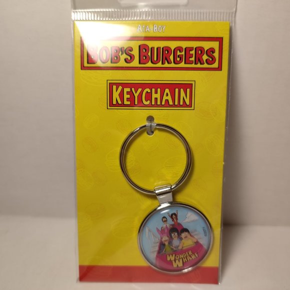 Bobs Burgers Wonder Wharf Metal Keychain - Picture 3 of 3